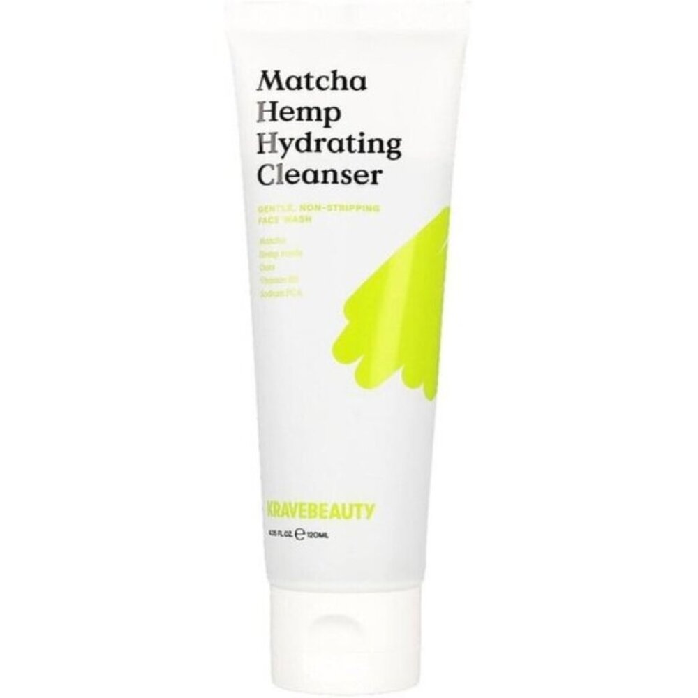 Krave Beauty Matcha Hemp Hydrating Cleanser 120ml